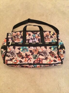 LeSportsac Floral Weekend Duffel Bag - Multicolor